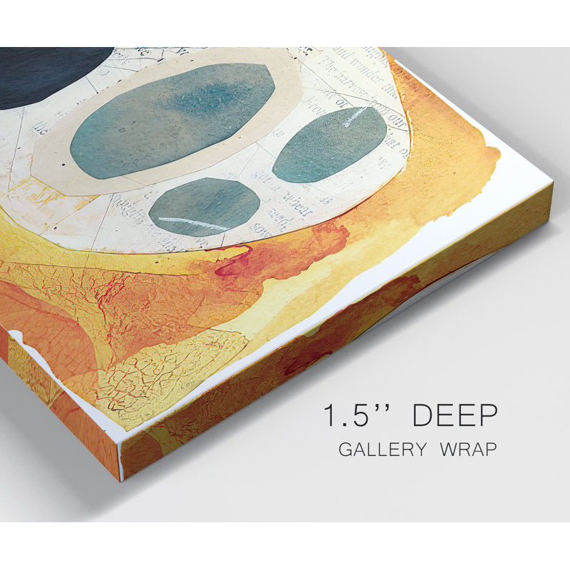 Chemin à Giverny, 1885 - Toile encadrée multi-pièces, H 27 po x l 54 po x P 2 po