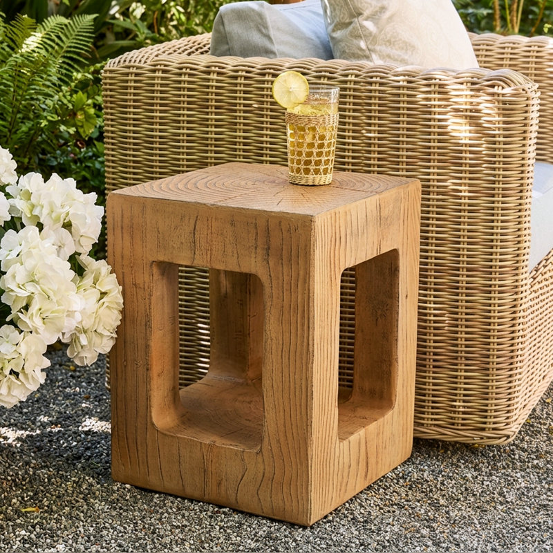 Table d'appoint cubique organique moderne MGO