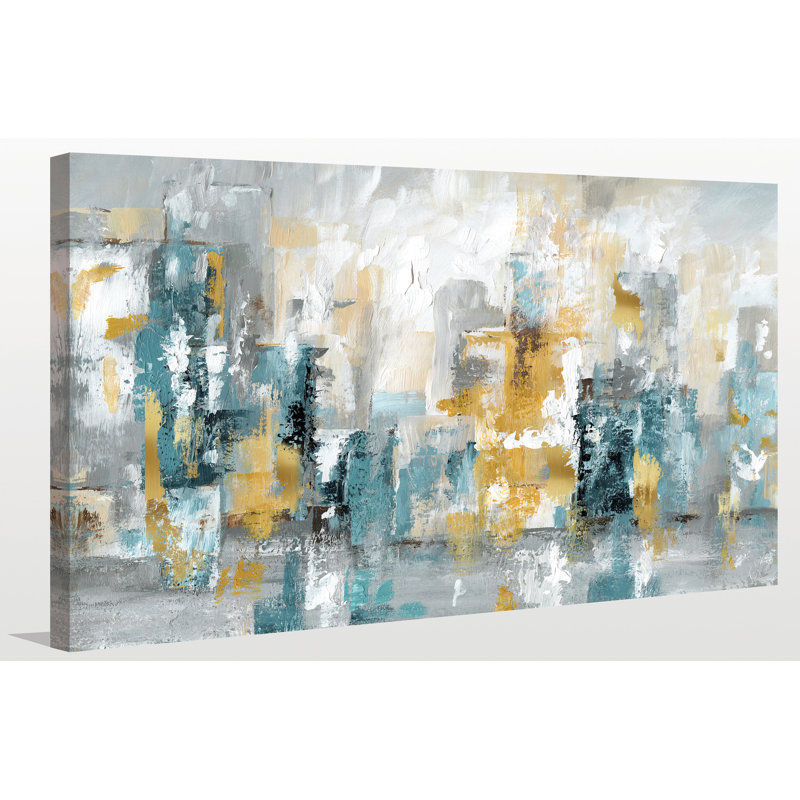 " City Views II ", 18" H x 30" W