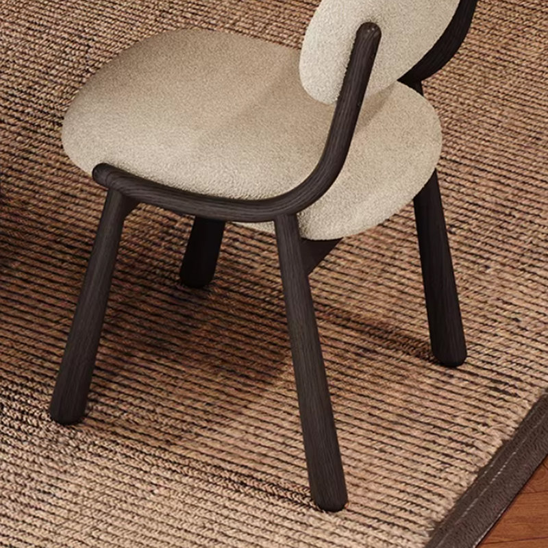Table ronde noire exquise de style français, 7 pièces : table, 6 chaises, H 29,52 po x l 43,3 po x P 43,3 po