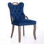 Chaises de salle à manger rembourrées avec capitonnage-1155648274