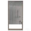 Armoire à pharmacie Mariana, une tablette externe, un miroir à porte simple et deux tablettes internes - gris clair-1265089715