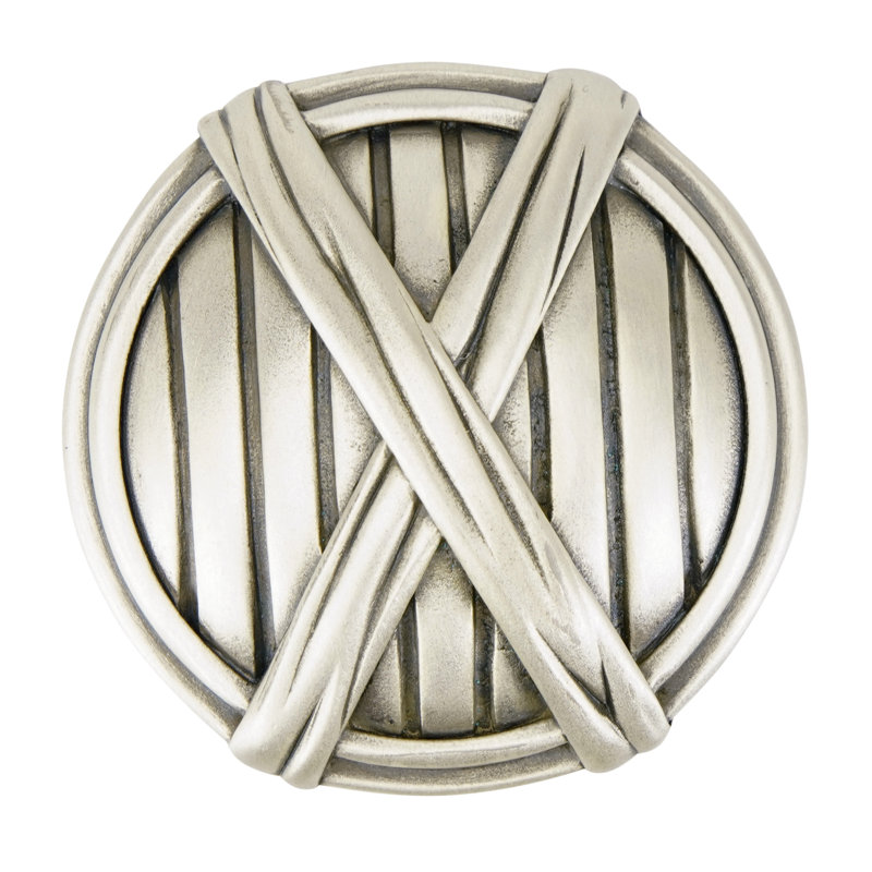 BERKLEY KNOB; MATTE SILVER