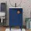 Meuble-lavabo autonome de 20 pouces, armoire avec lavabo en céramique, porte à fermeture en douceur, espace de rangement latéral, poignées élégantes-1545071217