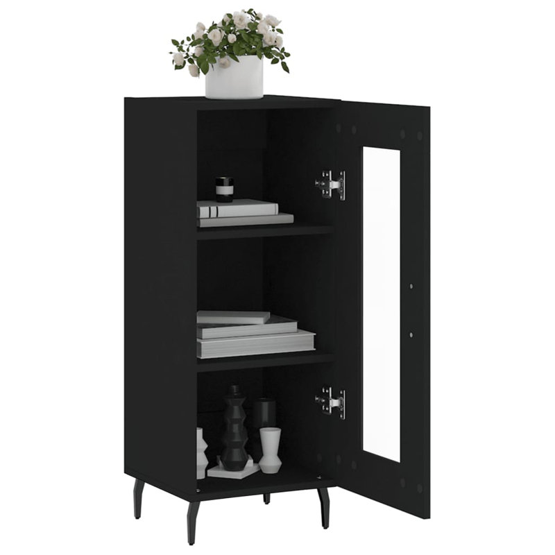 Mariene Display Cabinet, Black