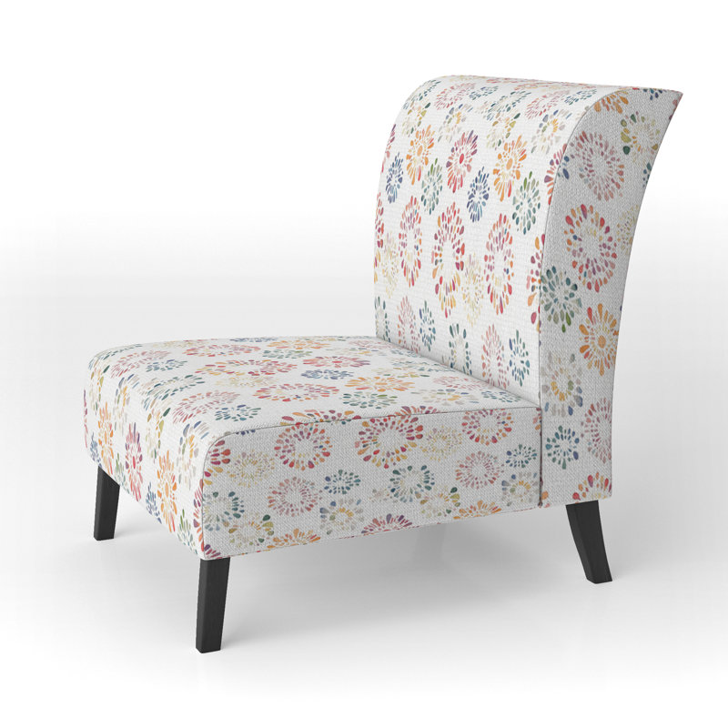 Fauteuil de chambre Abstract, Pantoufle sans accoudoirs