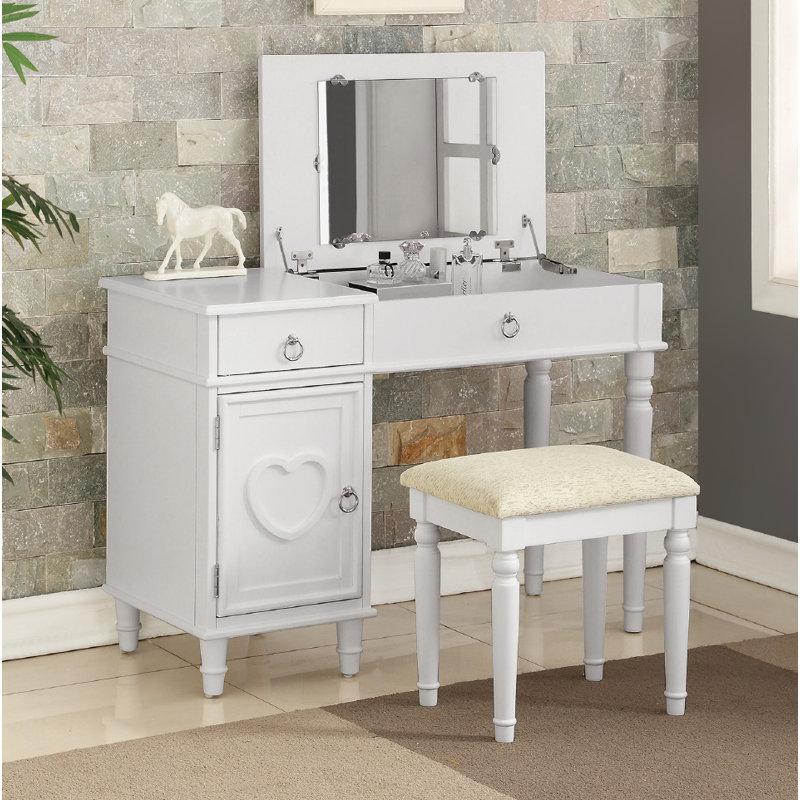 Crosstown Vanity, White