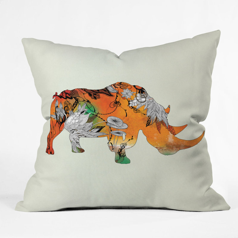 Coussin Rhino, 16 po x 16 po