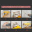 Chaise de douche murale pliante