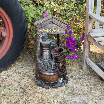 Dutch Weather Resistant Floor Fountain