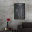 Art mural en métal Luxe Ballet-106419552