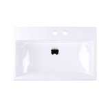 Piazza 27.75'' L Bathroom Sink