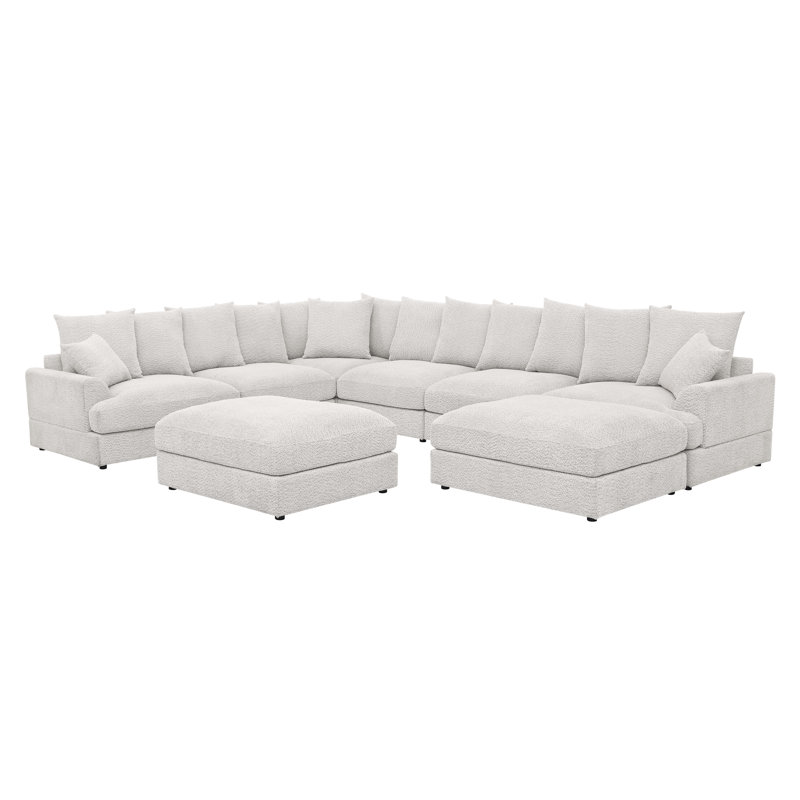 Arden Cloud Modular Sectional, Beige