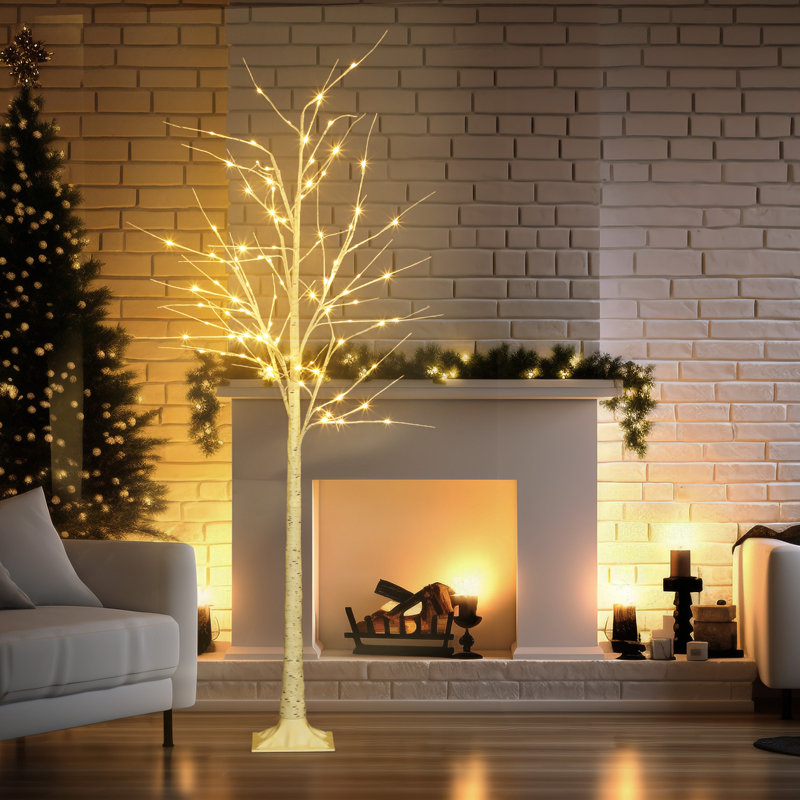 Bouleau artificiel 72 po
