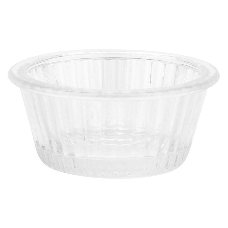 GET Plateaux de cuisson cannelés et mélamine Ramekins, Transparent
