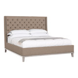 Michael Weiss Upholstered Wingback Bed