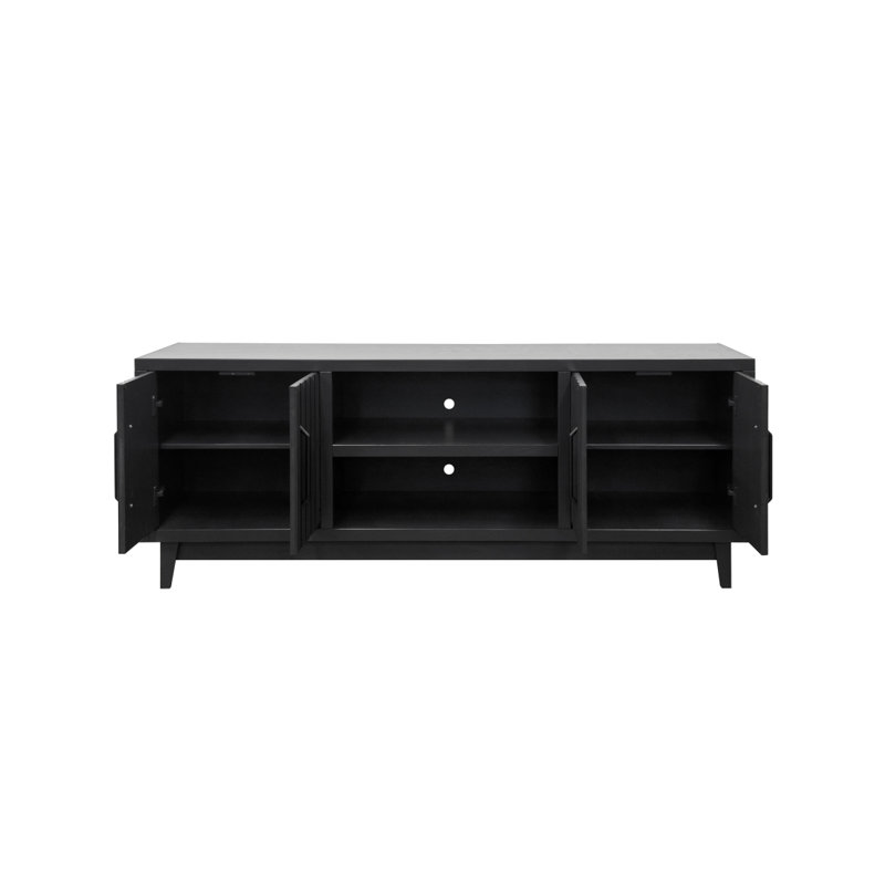 Meuble télé Radiance de 75 po pour téléviseur de 85 po ou moins, meuble télé, meuble télé, meuble télé moderne, pour salon