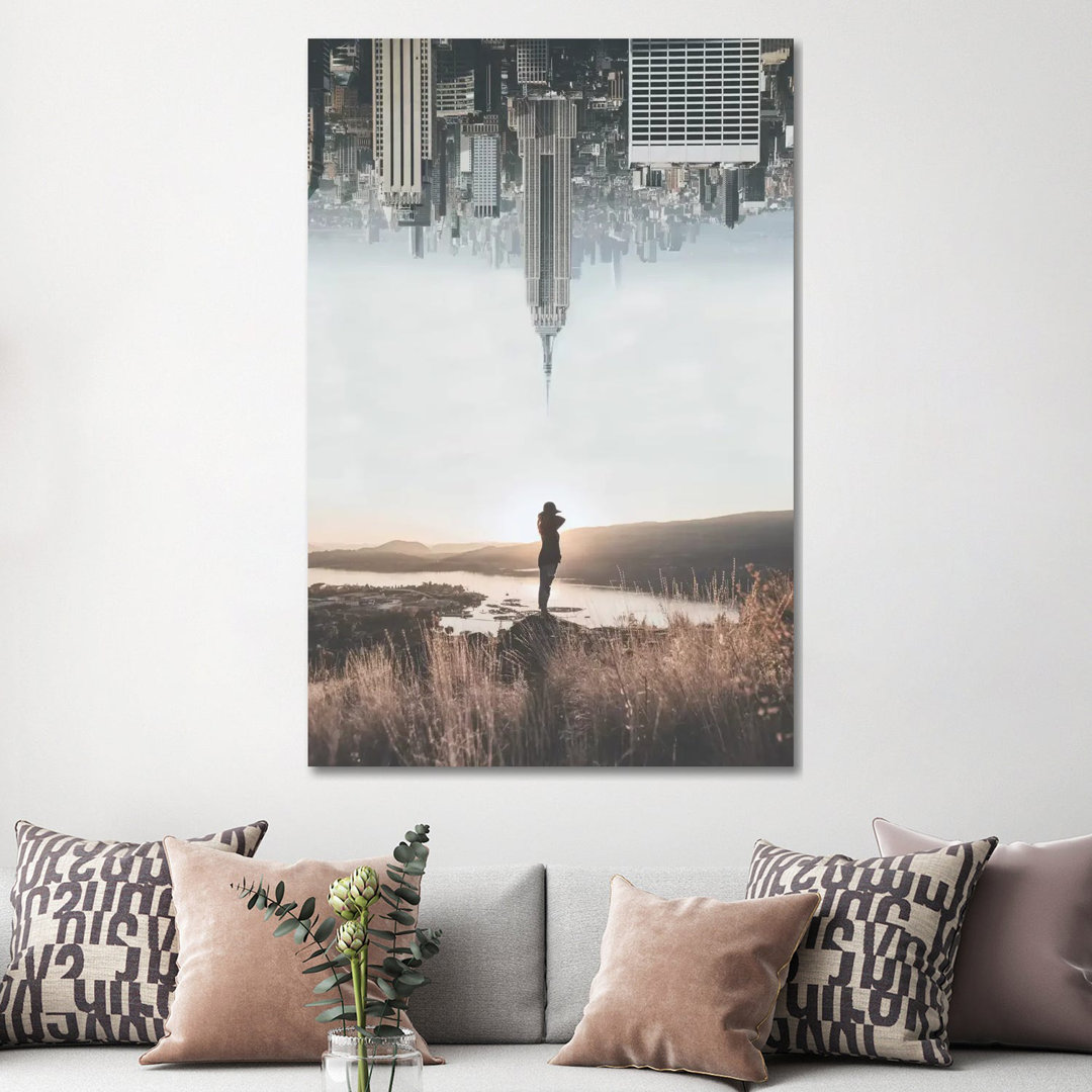 Between Earth and Sky by Luke Anthony Gram - Wrapped Canvas Graphic Art