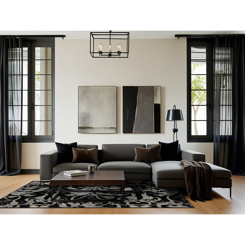 Twilight Glow Rug, Rectangle 2' x 3'