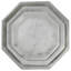 Assiette décorative en marbre blanc-66605132