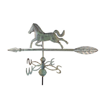 Horse Weathervane with Roof Mount