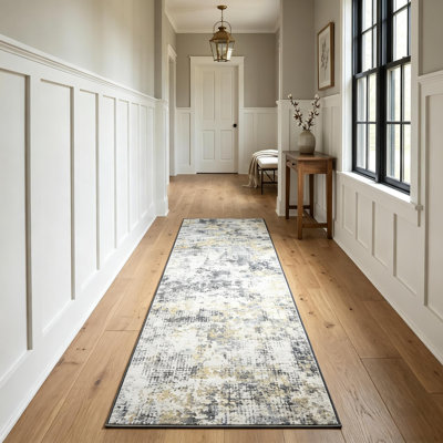 Tapis abstrait lavable pour bureau personnel