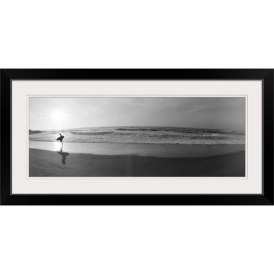 «Surfer in San Diego» par Panoramic, reproduction de photo