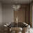Modern 8-Light Chrome Crystal Chandelier With Tree Branch Design-43229155-43229152