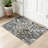 Clear Rock Wall Seamless Stone Brick Abstract Architecture Grunge Structure Machine Washable Indoor Area Rug-129431388