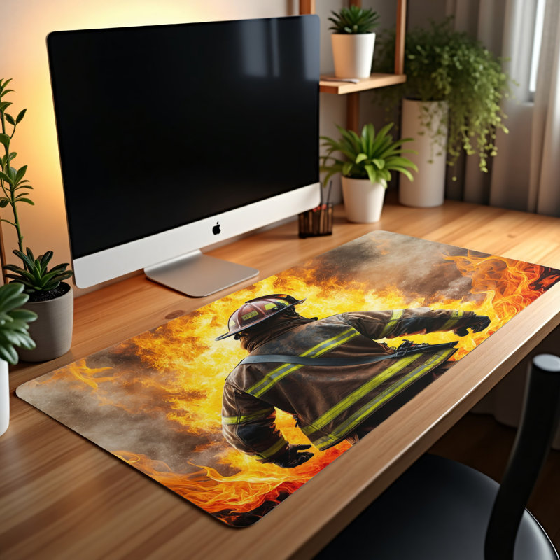 Polyester Desk Pad, 31.5x15.5
