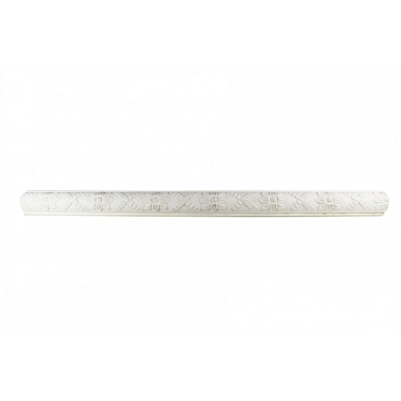 Trenton Ornate Primed White Urethane Crown Moulding 94"