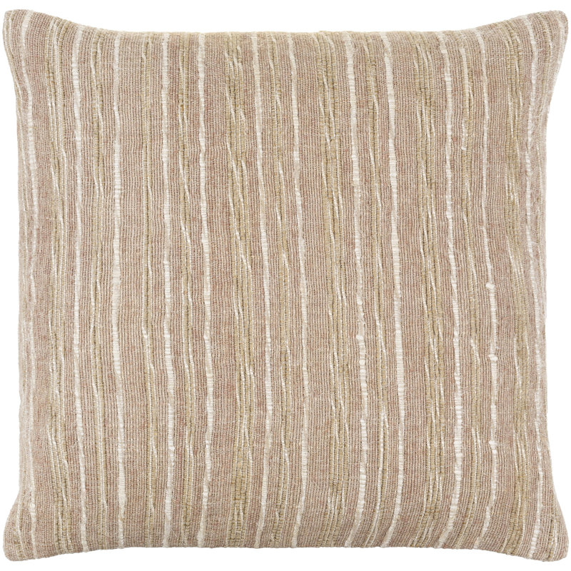 Ragnar Sequined Linen Throw Pillow, Pillow Cover Only - No Insert, 18" x 18"