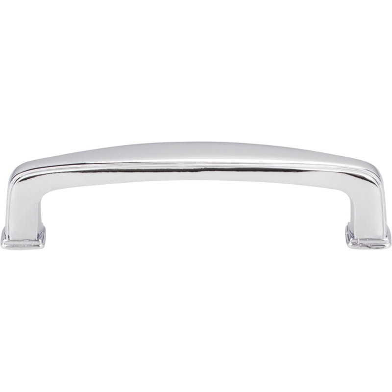 Milan I Bar Pull, Polished Chrome, 3 3/4"