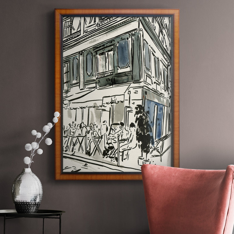 «AUCoin de larue I», toile encadrée de qualité supérieure, prête à être accrochée, H 20 po x l 16 po