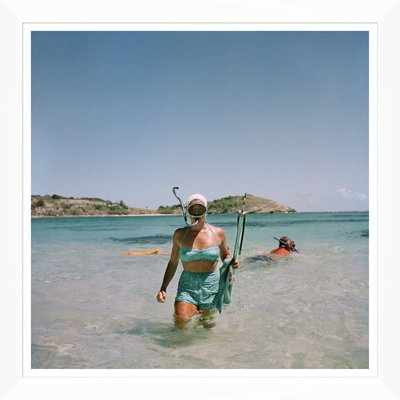 Getty Images, «Snorkelling in Antigua», Slim Aarons, 1 janvier 1960