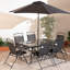 Ensemble de salle à manger 8 pièces Solberg