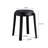 Stackable Plastic Chairs, 6 Units, Scratch-, 43cm Seat Height, Ideal For Adults Colorful Stools , 330lb Load Capacity, Slip Feature, Various Settings