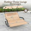 Outdoor Single chaise