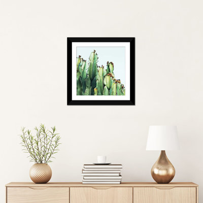 « cactus love », reproduction de photo sur toile