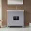 Ensemble de meuble-lavabo autoportant 36 po avec 2 poignées entièrement assemblé