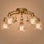 LISMORE 5 LIGHT CW CRYSTAL DROPLETS