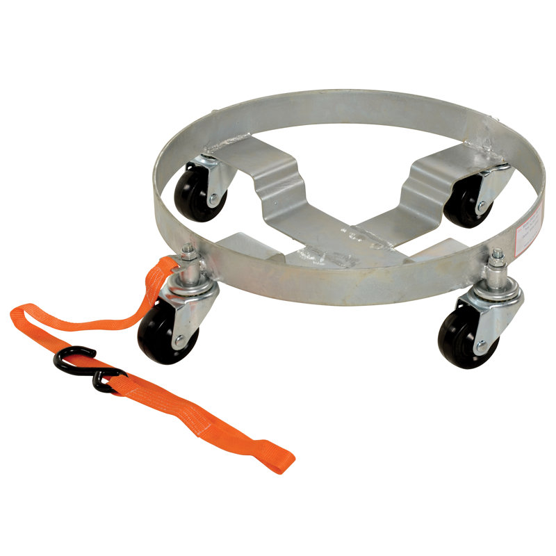 Chariot de rangement d'une capacité de 900 lb, H 5,87 po x l 21,5 po x P 21,5 po
