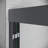 Sliding Shower Glass Door 50-54 In. W X 72 In. H, Adjustable Semi Frameless Shower Door, Certified Thick Clear Clear Tempered Glass, 304 Stainless Steel Handles-121998793