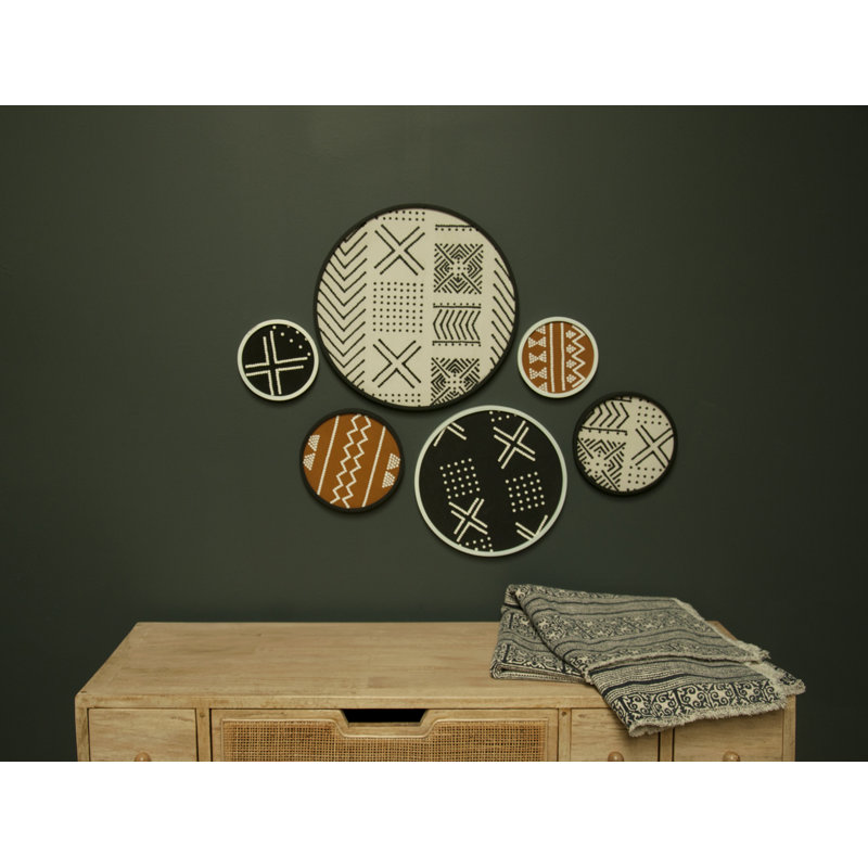 Handmade Abstract Wall Decor on Canvas