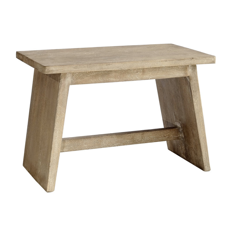 Banc de hall d'entrée en bois Flavio