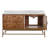 Clifford 60 " W Freestanding Standard 2 Double Vanity Bathroom Vanity With Marble Top