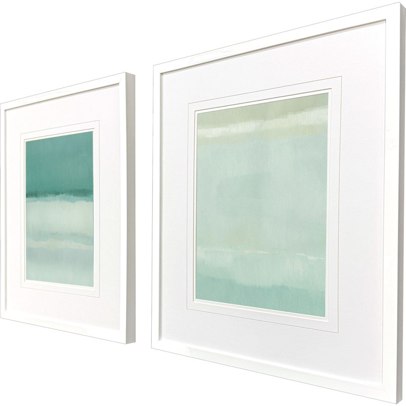 Verdigris Vista I Framed Art