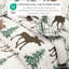 Ensemble de courtepointe réversible avec taies décoratives Moose-1096355340-1096355343