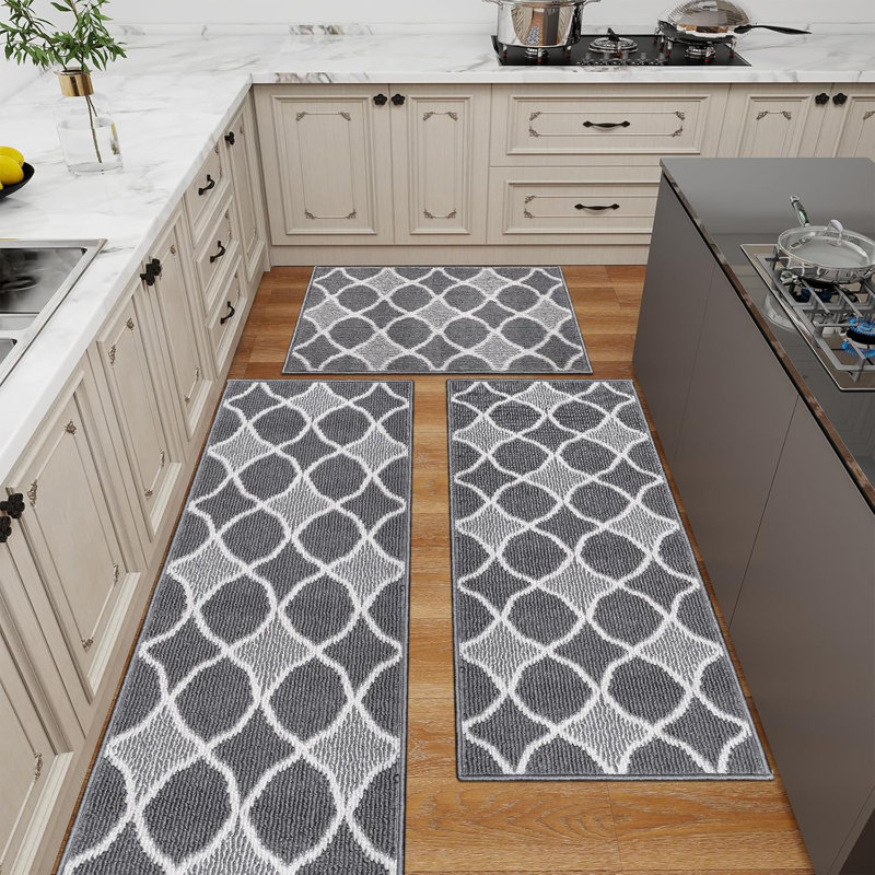 Tapis de cuisine, Gris