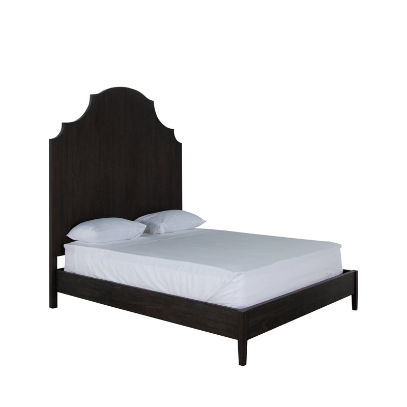 Princeton Bed, Queen, Cerused Forest Black